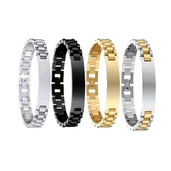 Nerđajući čelični kaiš za sat, geometrijski dizajn, unisex, podesiv i prilagodljiv