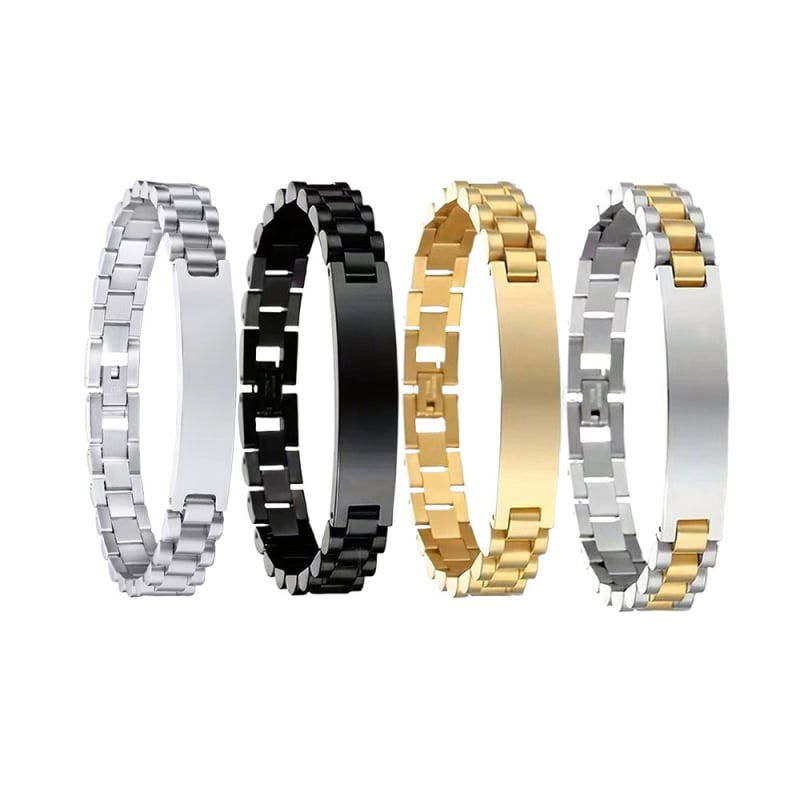 Nerđajući čelični kaiš za sat, geometrijski dizajn, unisex, podesiv i prilagodljiv