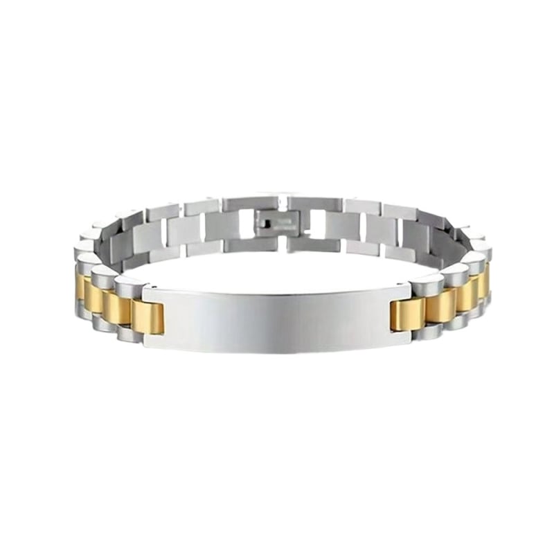 Nerđajući čelični kaiš za sat, geometrijski dizajn, unisex, podesiv i prilagodljiv