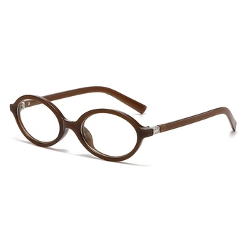 Ochelari de lectură cu protecție împotriva luminii albastre, ramă rotundă, lentile și ramă din PC, construcție cu ramă completă, suport pentru vedere la aproape, adulți, stil elegant