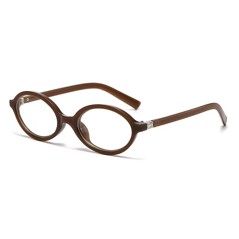 Ochelari de lectură cu protecție împotriva luminii albastre, ramă rotundă, lentile și ramă din PC, construcție cu ramă completă, suport pentru vedere la aproape, adulți, stil elegant