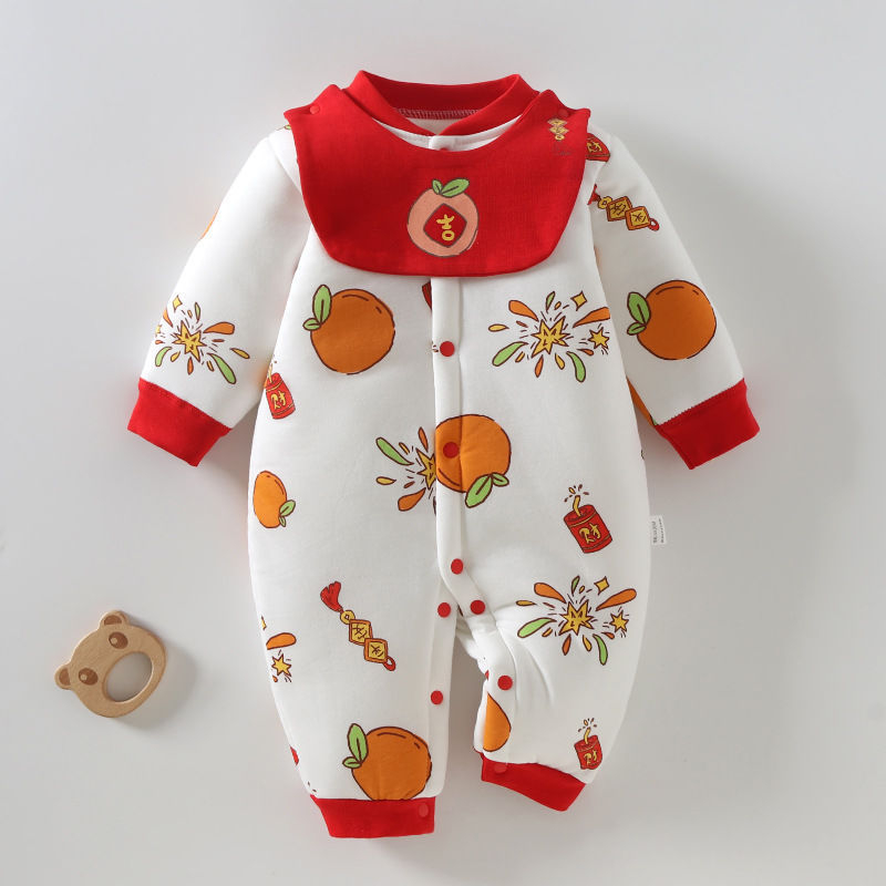 Zīdaiņu kombinezons, bieza kordurojas auduma ar lapsu kažokādas pamatni, garās piedurknes