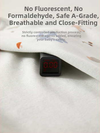 Zīdaiņu kokvilnas kombinezon s garām piedurknēm, universāls, 100% kokvilna, jaunajam zīdainim (0–1 gads), diagonālais pogu aizvērums