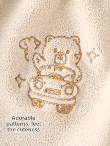 Zīdaiņiem un maziem bērniem bikses ar fleece apdari, brīvs siluets, dzīvnieku raksts, poliesters 94,1%, viduklis ar vidēja augstuma, mīksta apstrāde, pavasaris un rudens