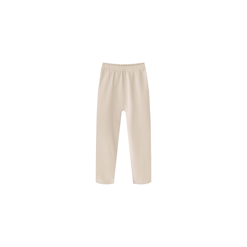 Bērnu bieza kokvilnas legingas ar iekšējo flīsi, 95% kokvilna, vidējā josta, pavasara un rudens sezonai, vecums 3–8 gadi