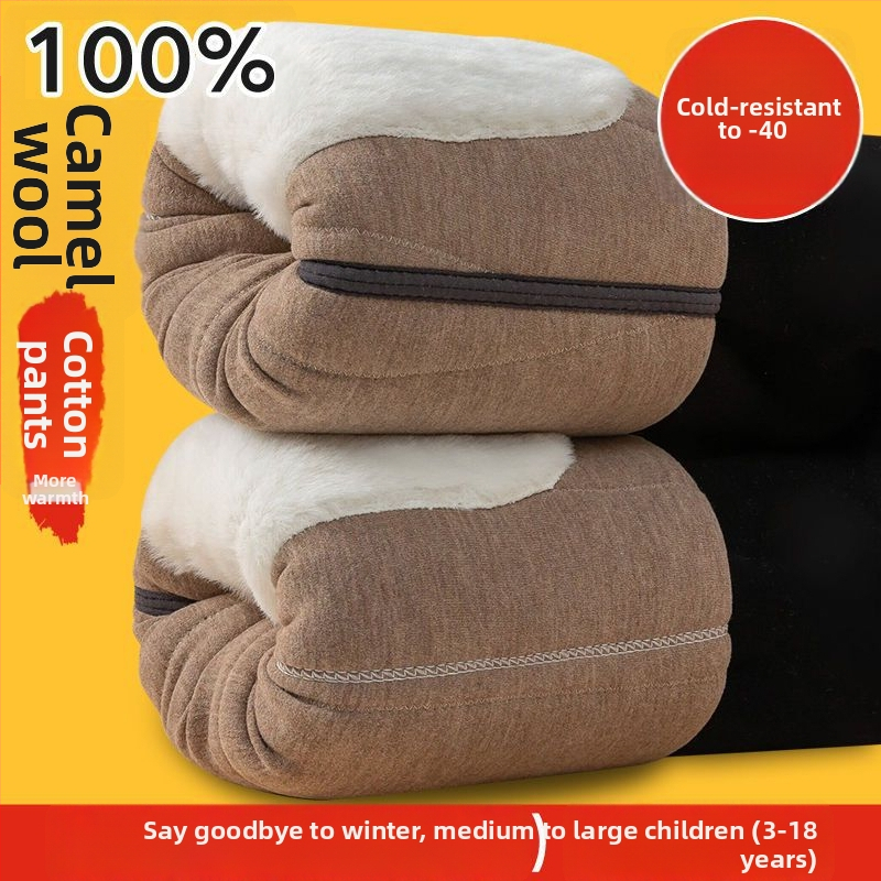 Bērnu corduroy kokvilnas ziemas bikses zīdaiņiem 0-1 gadi, bez jostas