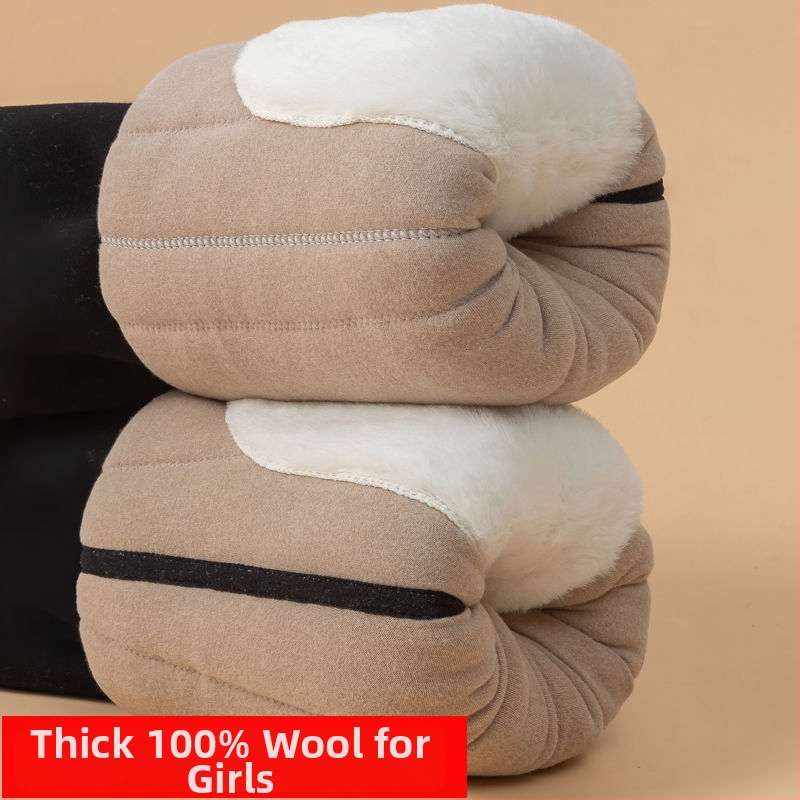 Bērnu corduroy kokvilnas ziemas bikses zīdaiņiem 0-1 gadi, bez jostas