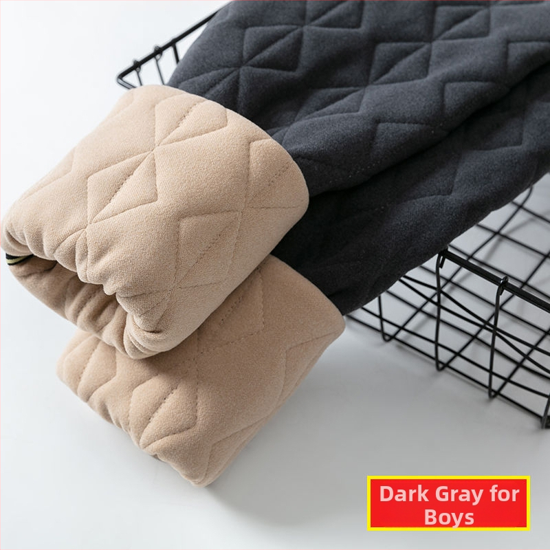 Bērnu corduroy kokvilnas ziemas bikses zīdaiņiem 0-1 gadi, bez jostas