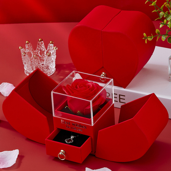 Kézzel készített fa ékszertartó készlet logónyomás lehetőségével – ideális ajándék születésnapokra és ünnepekre