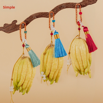 Pandantiv, ciucuri împletiți manual, serie în stil antic, Barbie tan material