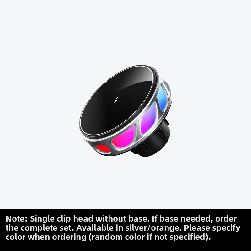 Auto držač za telefon s bežičnim punjenjem, dvostruki magnetski, sklopivi zaslon, 25W, kompatibilan s navigacijom