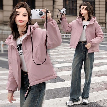 Medvilninė įdėtinė striukė, ultra trumpa, be rankovių, polo apykaklė, užpildas iš šilko-pamuko