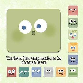 Подложка за мишка с киткова опора – антихлъзгаща настолна подложка, естествен каучук, дизайн с карикатура и трансфер на топлина, за офис и гейминг, OEM/персонализиране