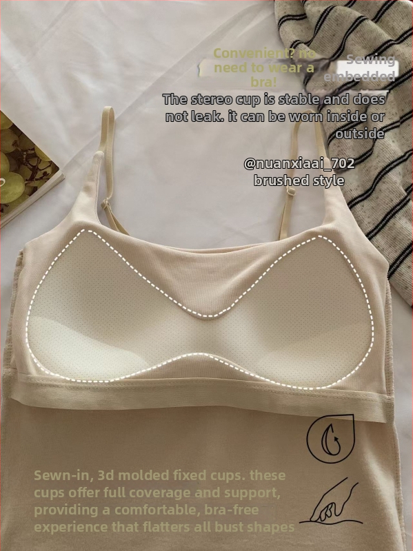 Modalna camisola, uski kroj, kratka duljina, brusen toplina za zimu 2025