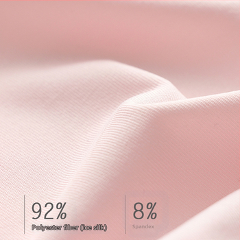 Sievietes bezšuvju top no ledus zīda, apaļš kakls, bez piedurknēm, visu sezonu, 95–100% poliesters