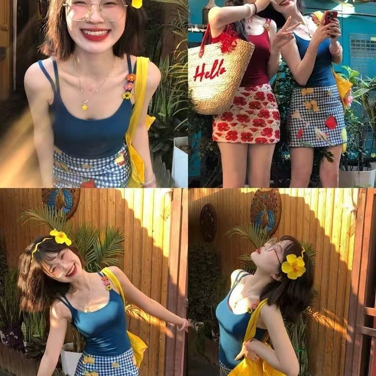 Plāns top ar siksnām un krūšu pildījumu, apaļš kakla izgriezums, poliesters, vasara 2025