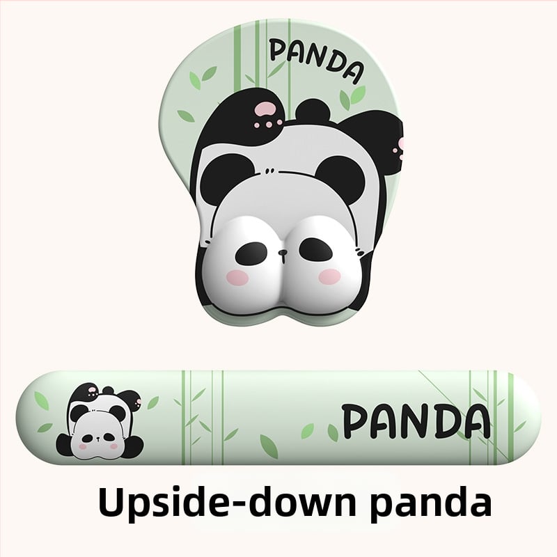 3D pelės kilimėlis su riešo apsauga - Cortical medžiaga, OEM apdorojimas