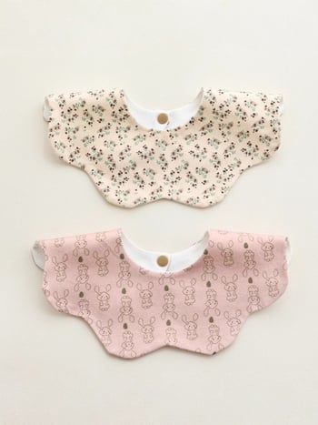 Dječji ubrus za salivaciju, 360° rotirajući, vodootporan i otporan na mrlje, pamuk preko 95%, pogodan za novorođenčad 0–1 godina