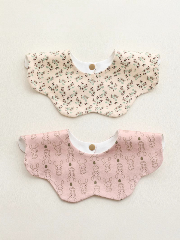 Dječji ubrus za salivaciju, 360° rotirajući, vodootporan i otporan na mrlje, pamuk preko 95%, pogodan za novorođenčad 0–1 godina