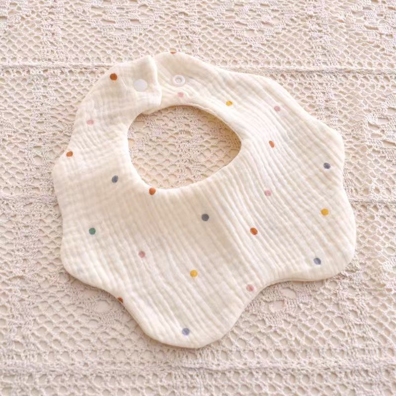 Biber pentru bebeluși, 6 straturi de tifon, 100% bumbac, moale, stil coreean
