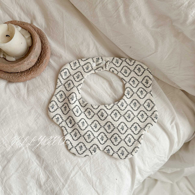 Bib dublu față pentru bebeluși din bumbac (>95%), absorbant, unisex, pentru 0–2 ani