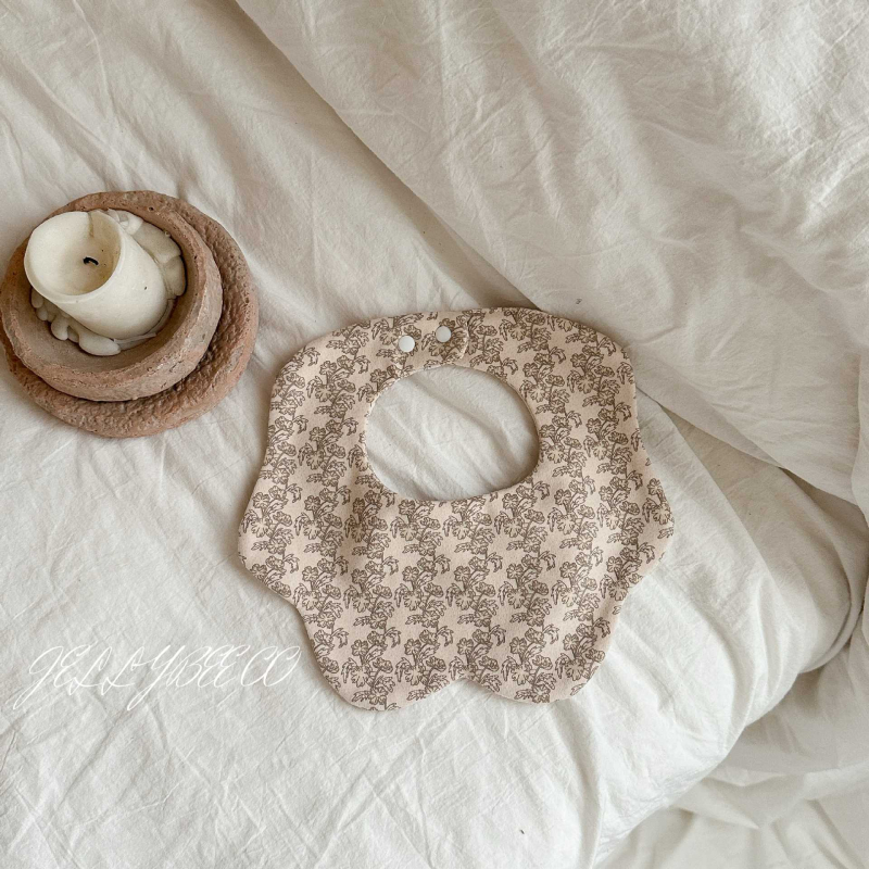 Bib dublu față pentru bebeluși din bumbac (>95%), absorbant, unisex, pentru 0–2 ani