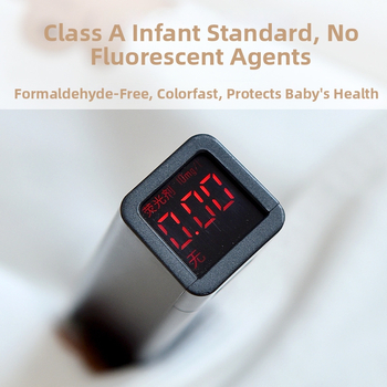 Zīdaiņa sūkšanas dvielis ar karikatūras rakstu, 100% kokvilna, absorbe ūdeni, 0–1 gadu vecumā