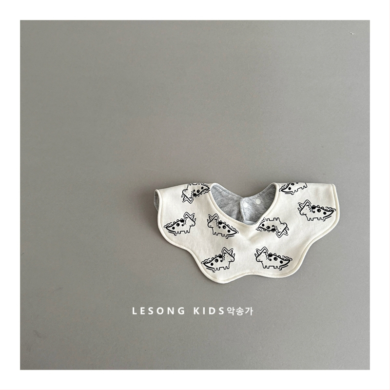 Bērnu bībs no kokvilnas ar ūdensnecaurlaidīgu audumu, piemērots zīdaiņiem 0-1 gadiem, raksts: dzīvnieki/ziedi/drukas