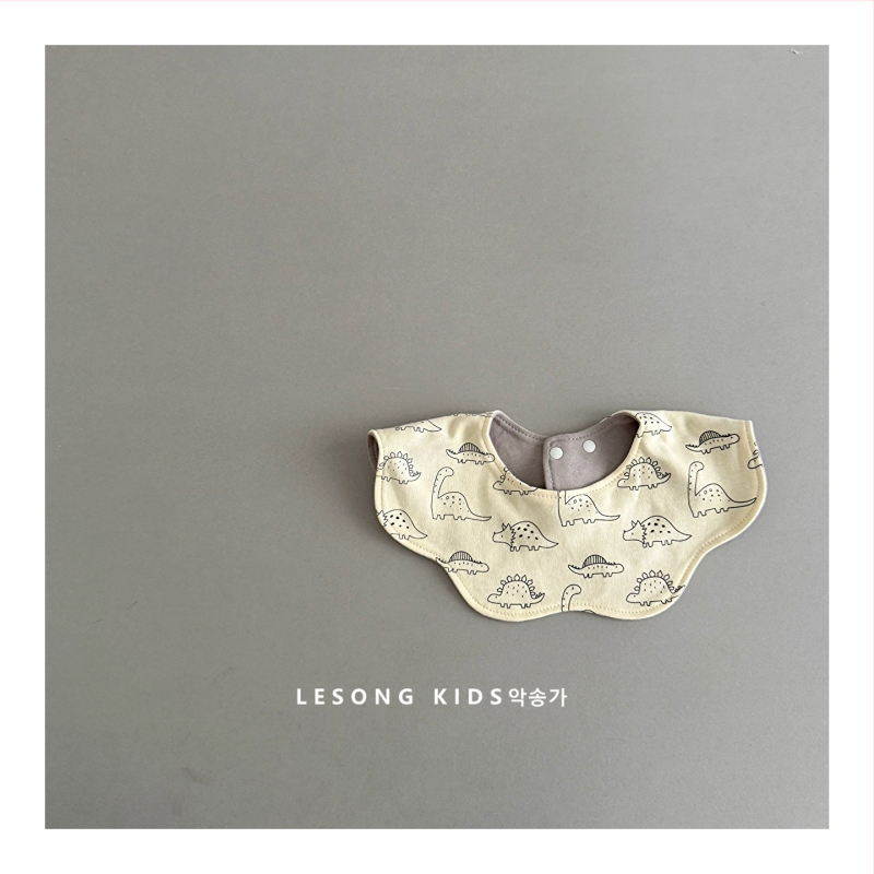 Bērnu bībs no kokvilnas ar ūdensnecaurlaidīgu audumu, piemērots zīdaiņiem 0-1 gadiem, raksts: dzīvnieki/ziedi/drukas