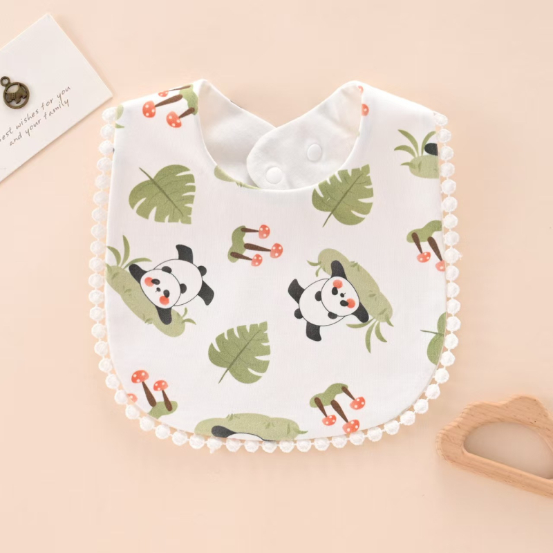 Little Barline bavete bērniem no zīdaiņiem līdz 6 gadiem — 100% kokvilna, ūdensizturīga un netīrumu izturība