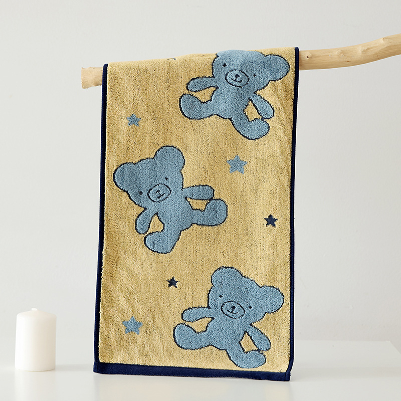 Bērnu sejas un roku dvielis, 100% kokvilna, 32s diegi, 50–80 g, ražošanas process 20058736312