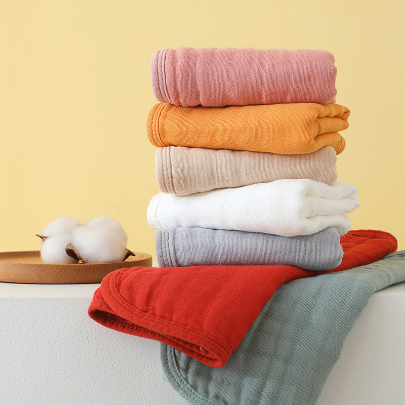 Kuuekihiline puuvillane marli beebide näopesuks; sülje salvrätik; vastsündinutele; kaal alla 50 g