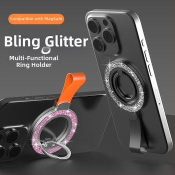 Univerzalni metalni držač za telefon na stolu s magnetskom rotacijom i protiv podrhtavanja