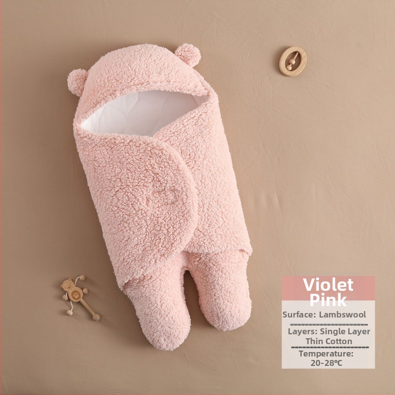 Bērnu vannas dvielis ar iepakošanas funkciju, rudens–ziemas biezs, imitācijas kašmīra audums, piemērots bērniem no 3 līdz 8 gadiem