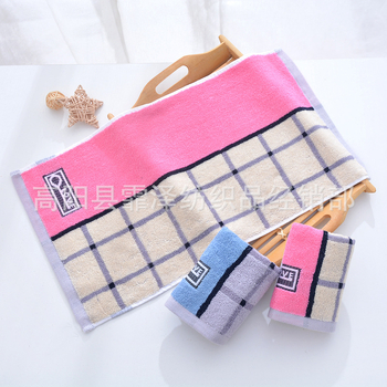 Bērnu sejas dvielis no 100% kokvilnas, jacquard audums, 32s diegi, svars 50-80 g