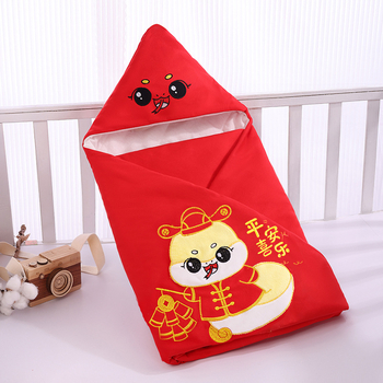 Stray Bear bērnu segu no 100% kokvilnas ar karikatūru rakstu, visu sezonu lietošanai, zīdaiņiem 0–12 mēneši