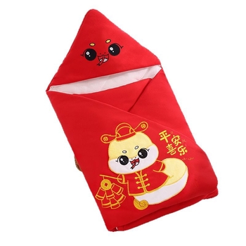 Stray Bear bērnu segu no 100% kokvilnas ar karikatūru rakstu, visu sezonu lietošanai, zīdaiņiem 0–12 mēneši