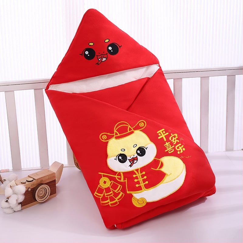 Stray Bear bērnu segu no 100% kokvilnas ar karikatūru rakstu, visu sezonu lietošanai, zīdaiņiem 0–12 mēneši