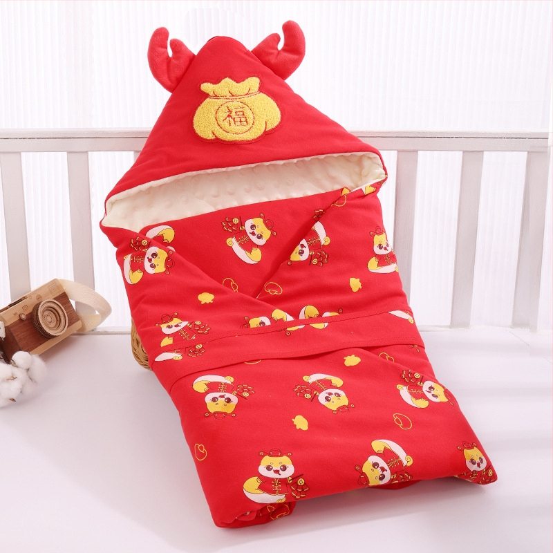 Stray Bear bērnu segu no 100% kokvilnas ar karikatūru rakstu, visu sezonu lietošanai, zīdaiņiem 0–12 mēneši