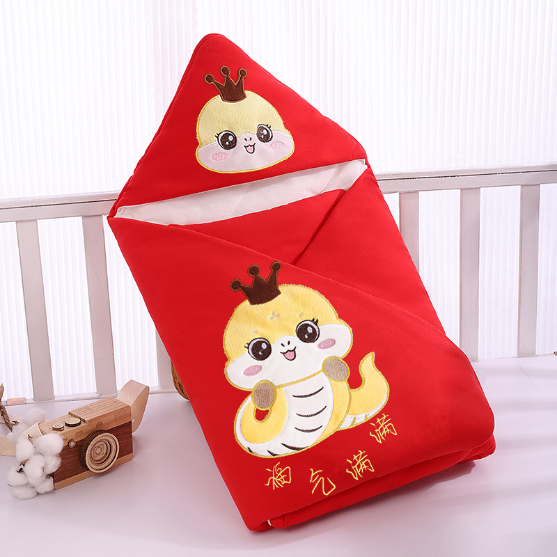 Stray Bear bērnu segu no 100% kokvilnas ar karikatūru rakstu, visu sezonu lietošanai, zīdaiņiem 0–12 mēneši