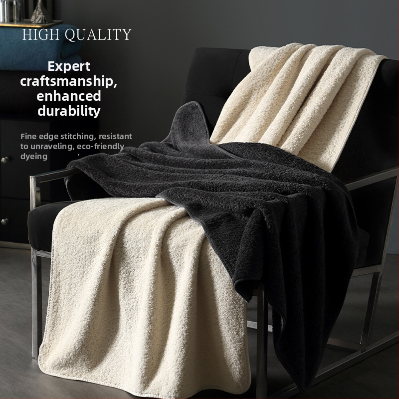 Vannas dvielis no tīras kokvilnas, svars 500 g un vairāk, 32s dzija, gradienta raksts