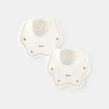 Zīdaiņu ēdiena lakats, ūdensnecaurlaidīgs, 100% kokvilna, universāls, piemērots zīdaiņiem un maziem bērniem