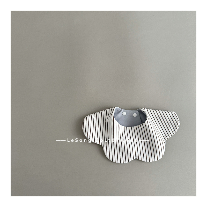 Zīdaiņu bibs - kokvilnas marle, uzsūcošs, elpojošs - universāls, no zīdaiņa līdz 1 gadam, dzīvnieku un ziedu raksts