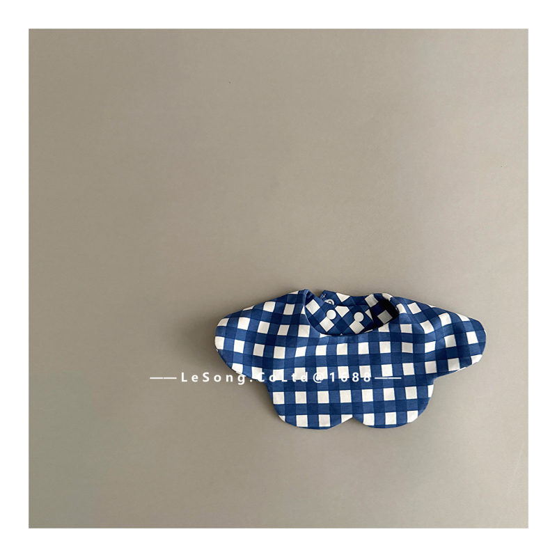 Zīdaiņu bibs - kokvilnas marle, uzsūcošs, elpojošs - universāls, no zīdaiņa līdz 1 gadam, dzīvnieku un ziedu raksts