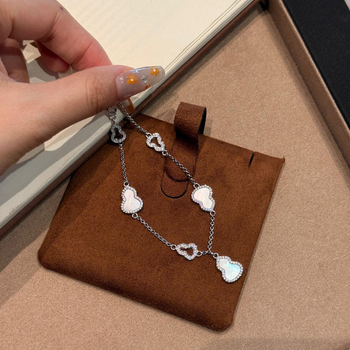 Narukvica od S925 srebra - elektroplatiranje - kineski stil - za žene - geometrijski oblik - Harmony branda - ručni dodatak - jesen 2025