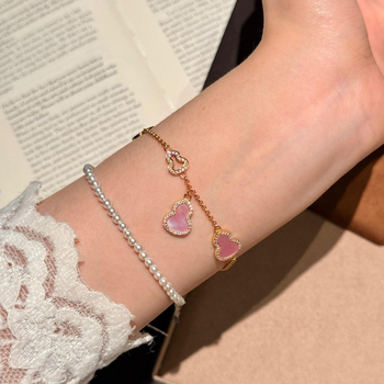 Narukvica od S925 srebra - elektroplatiranje - kineski stil - za žene - geometrijski oblik - Harmony branda - ručni dodatak - jesen 2025