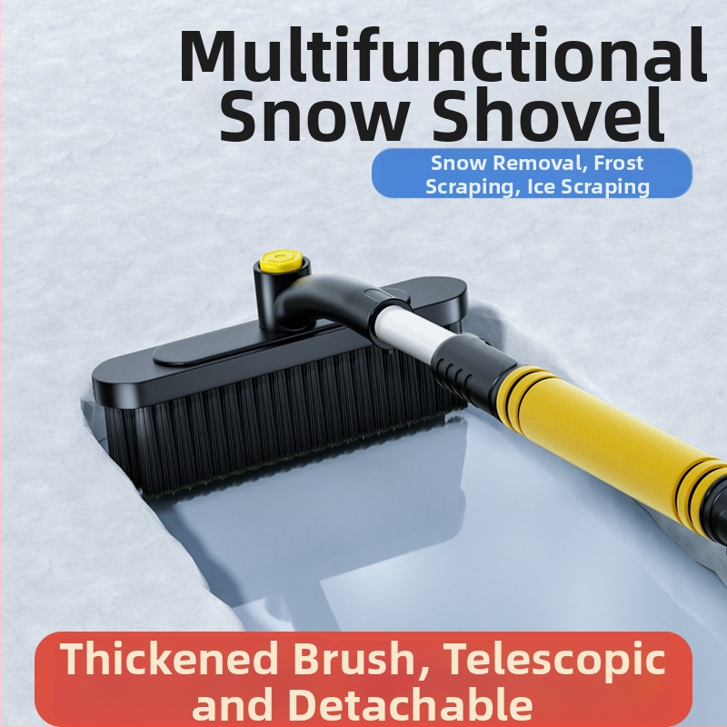 Auto lume lapiga koos klaasi sulatamise ja jää kraapimise ning talvise lume puhastusvahendiga (Materjalid: ABS, EVA, alumiiniumtoru, veluur; Bränd: Friendly)