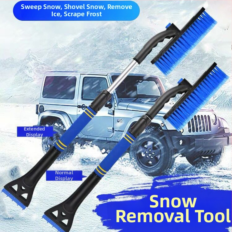Auto lume lapiga koos klaasi sulatamise ja jää kraapimise ning talvise lume puhastusvahendiga (Materjalid: ABS, EVA, alumiiniumtoru, veluur; Bränd: Friendly)