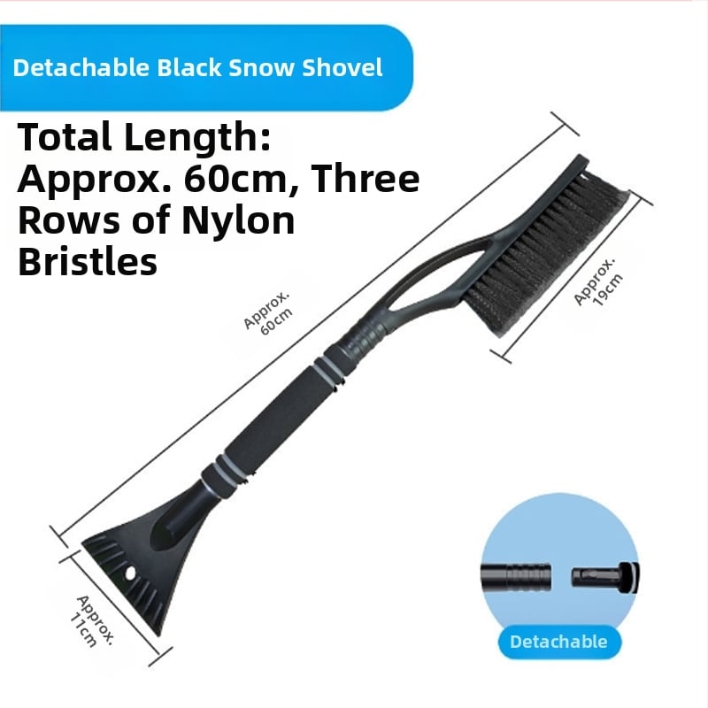 Auto lume lapiga koos klaasi sulatamise ja jää kraapimise ning talvise lume puhastusvahendiga (Materjalid: ABS, EVA, alumiiniumtoru, veluur; Bränd: Friendly)