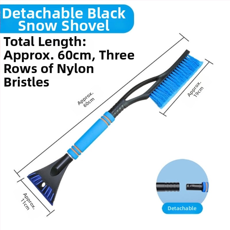 Auto lume lapiga koos klaasi sulatamise ja jää kraapimise ning talvise lume puhastusvahendiga (Materjalid: ABS, EVA, alumiiniumtoru, veluur; Bränd: Friendly)